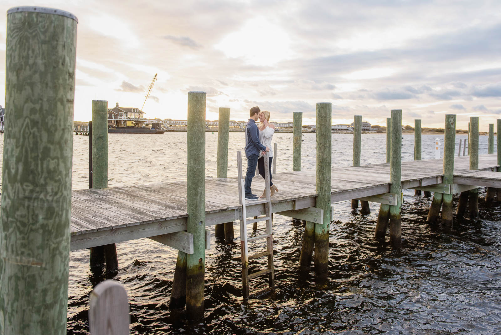 Engagement session at Watch Hill RI
